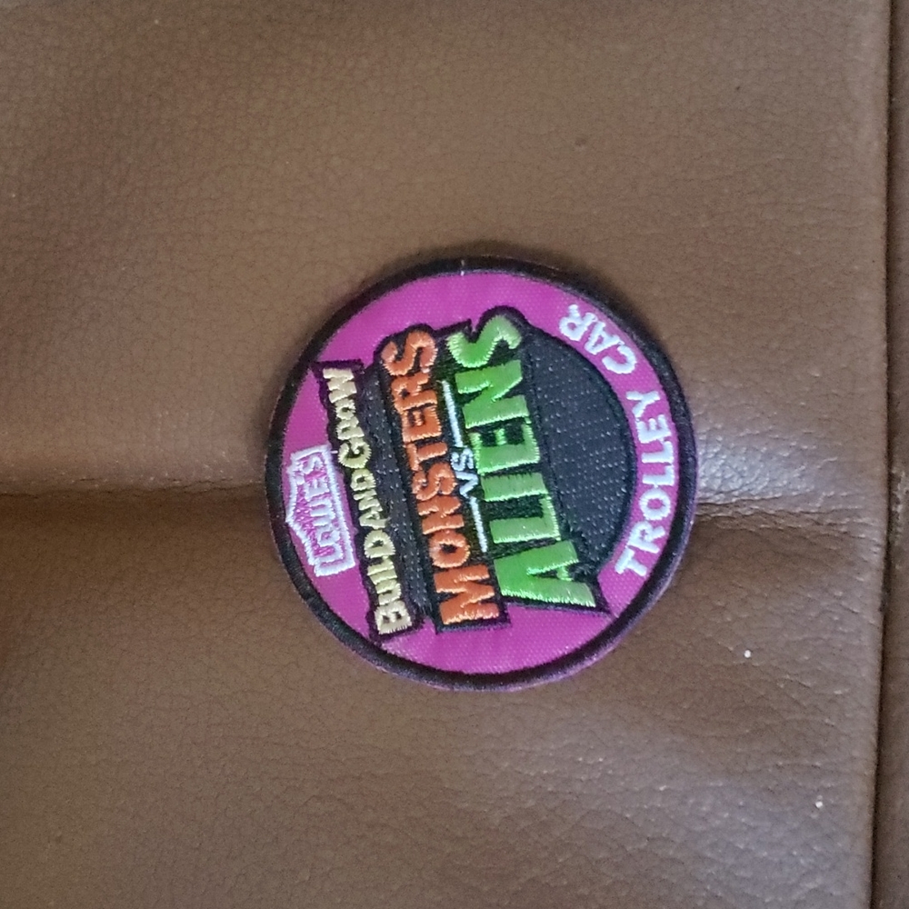 Monsters Vs Aliens Trolley Car Patch